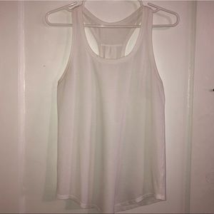 Lululemon Love Tank Pleated in white